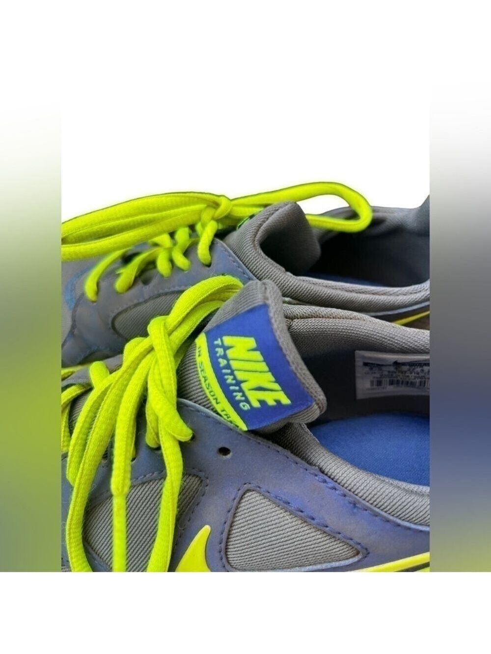 Nike In Season TR 2 Women's Training Shoes Grey Volt - Picture 6 of 10